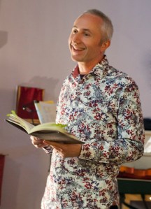 Andy reading (photo by Thomas Ritchie)